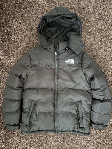 The north face - black, hooded